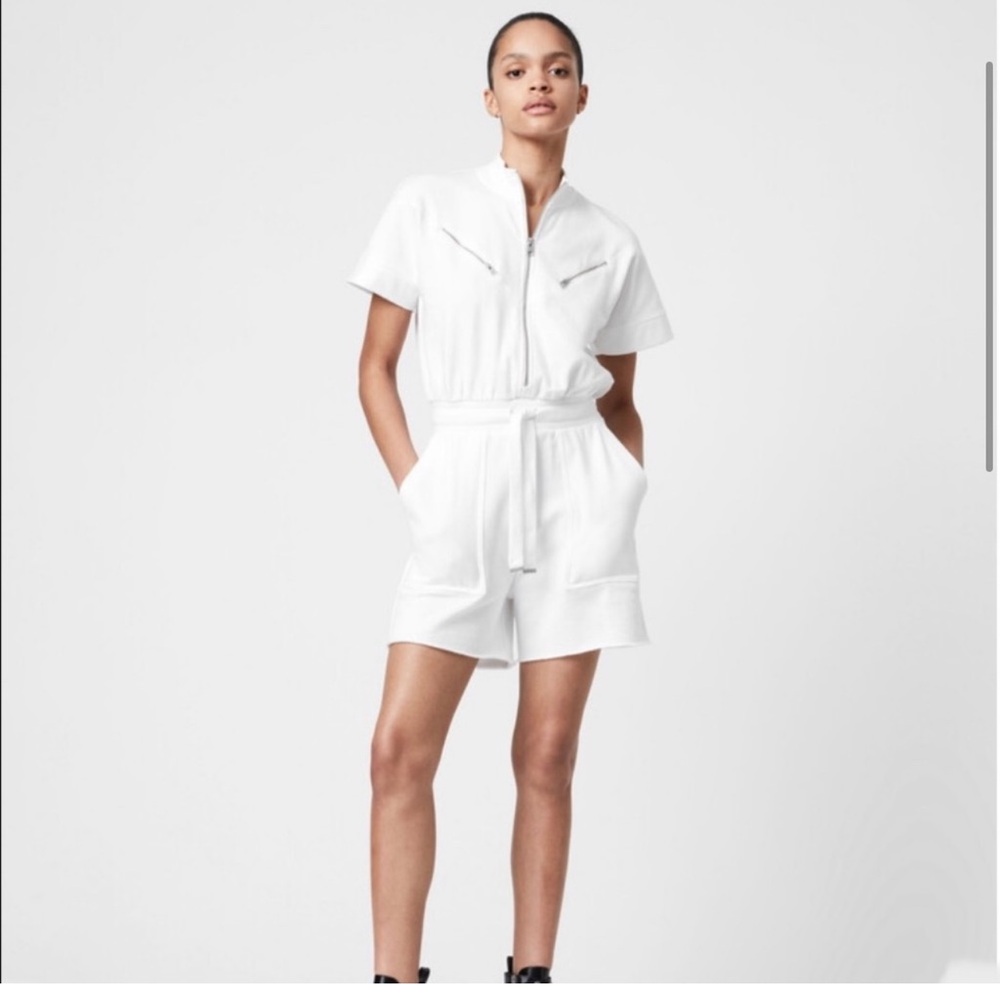 All Saints White Jumpsuit - Picture 4 of 11